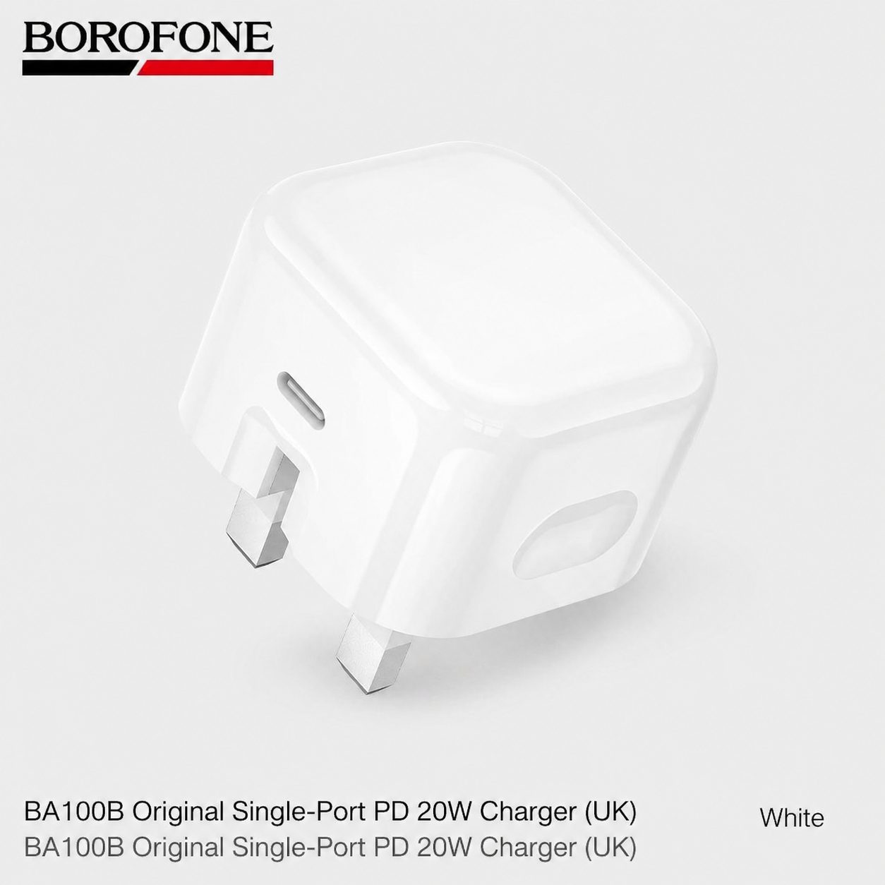 20W UK Plug USB-C Charger 3
