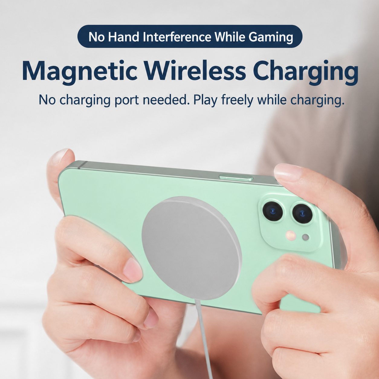 PD 15W Magnetic Wireless Charger 2
