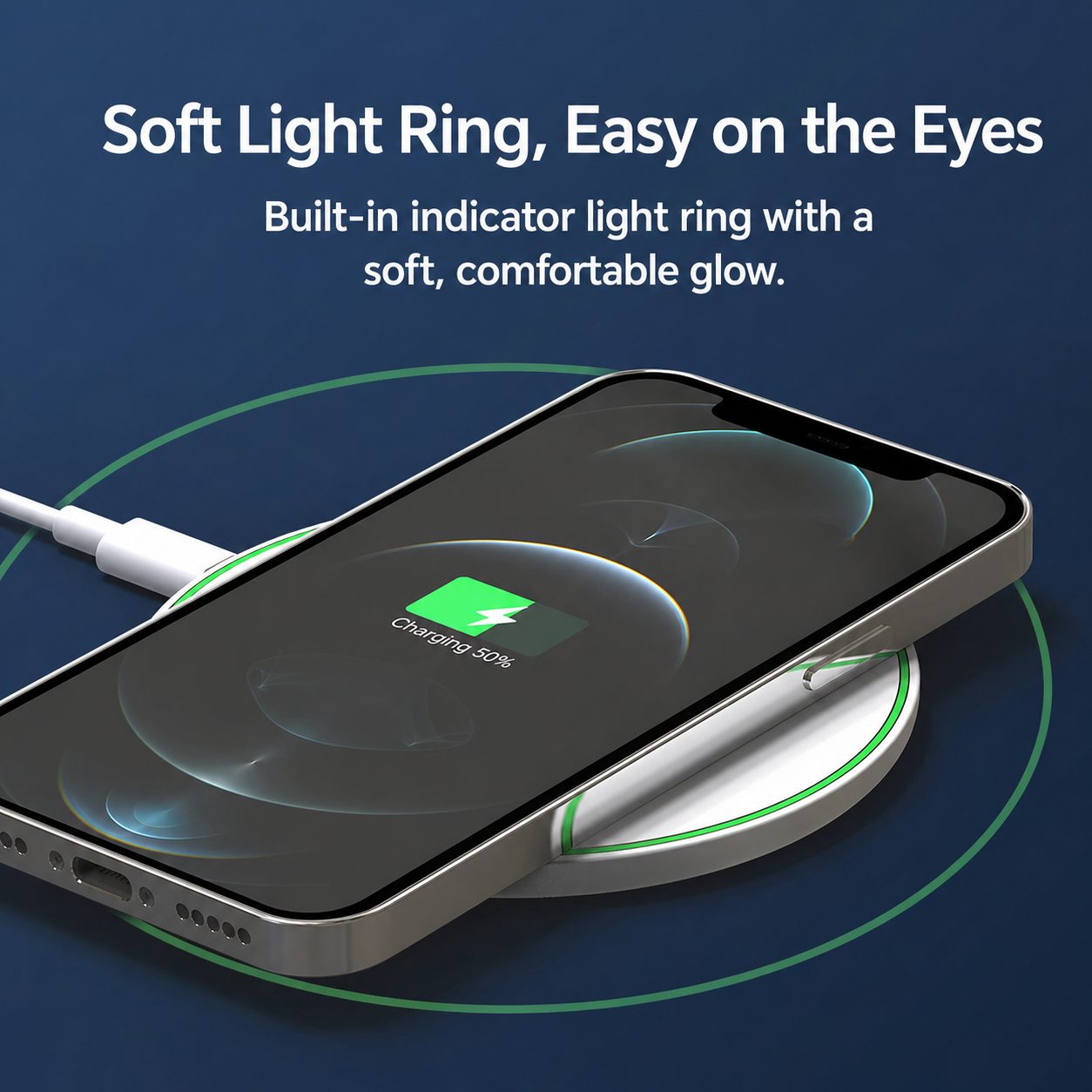15W Slim Wireless Charging Pad 3