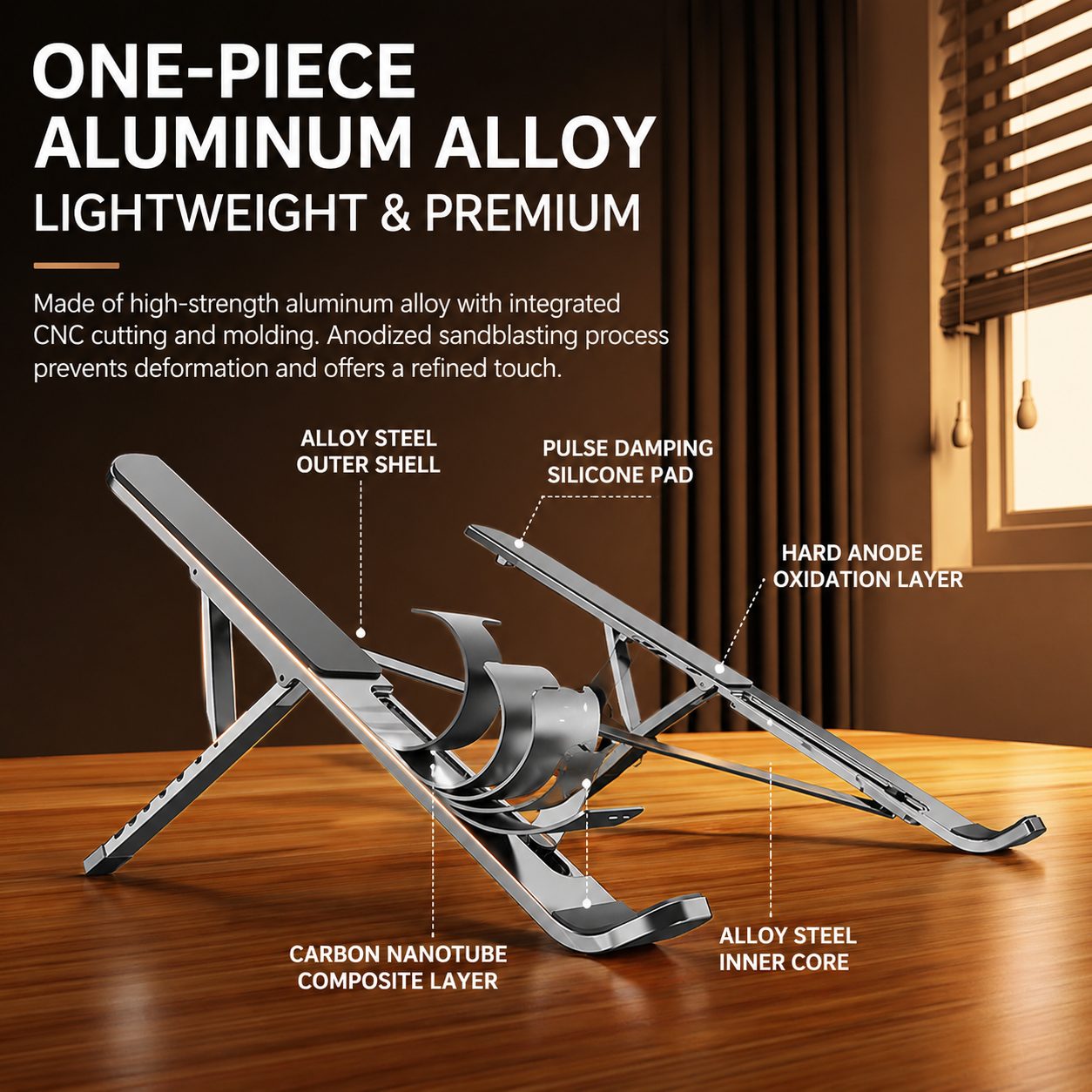 Foldable Laptop Stand 2