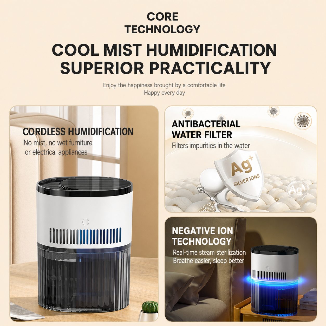 5W USB Mini Humidifier 4