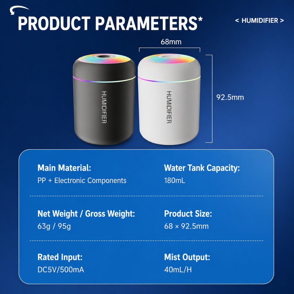 USB Mini Humidifier Pro 5