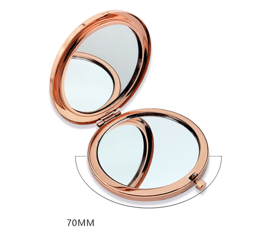 Metal Foldable Compact Mirror 4