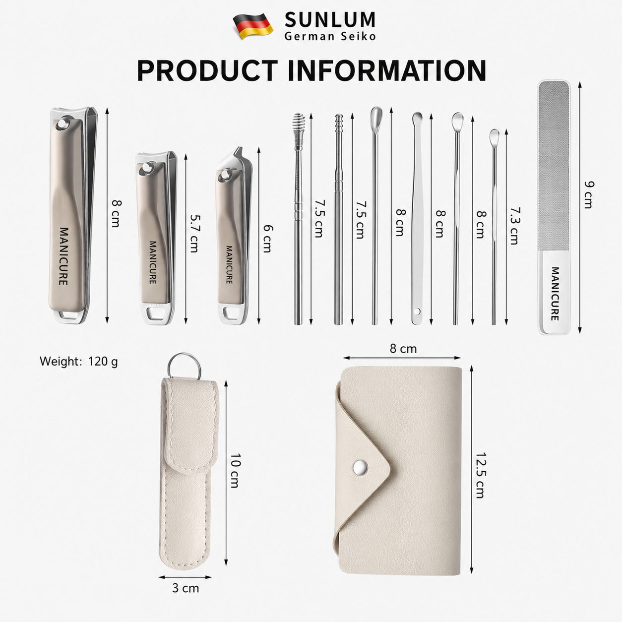 Portable Nail Care Set – 5/10 pcs 6