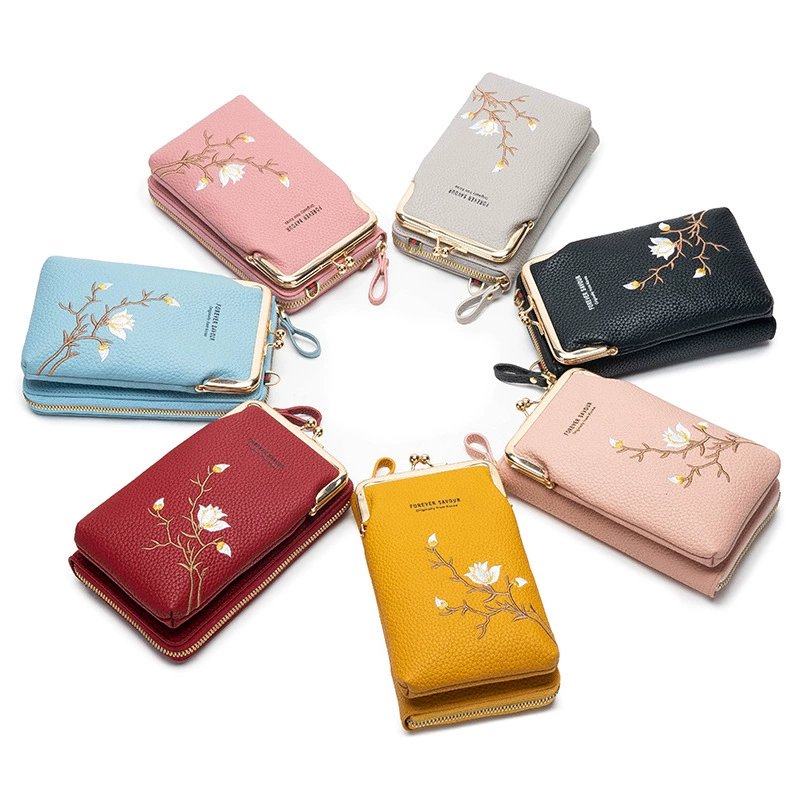 Floral Zip Coin Purse / Mini Wallet 2