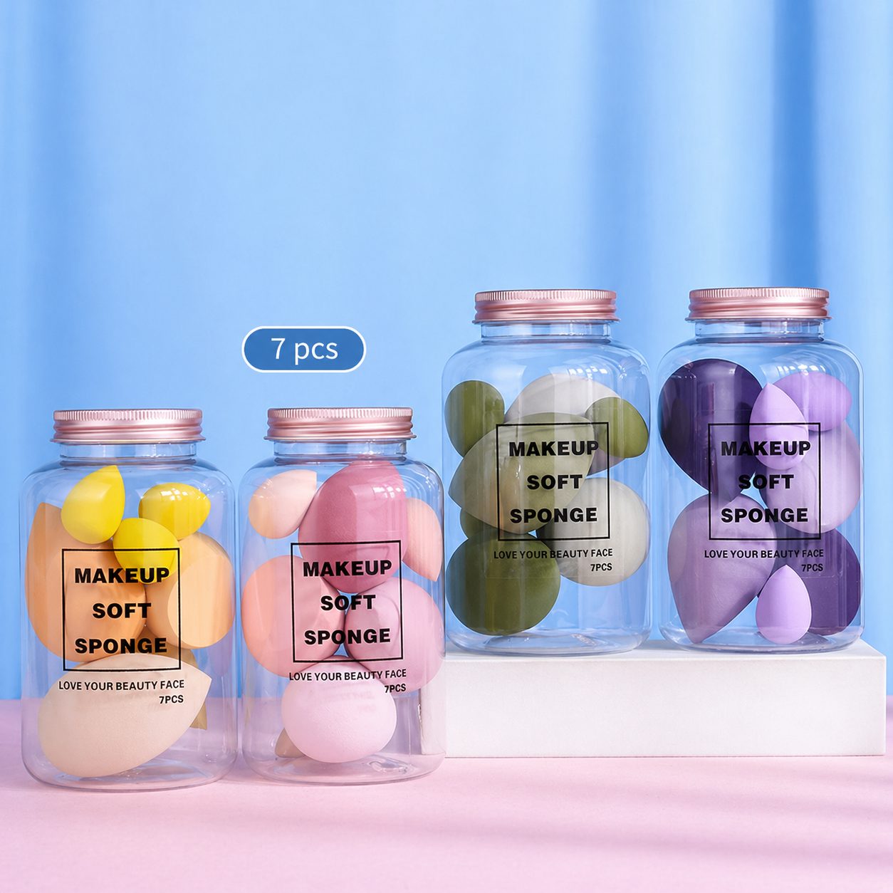 7-Piece Makeup Sponge Set 4