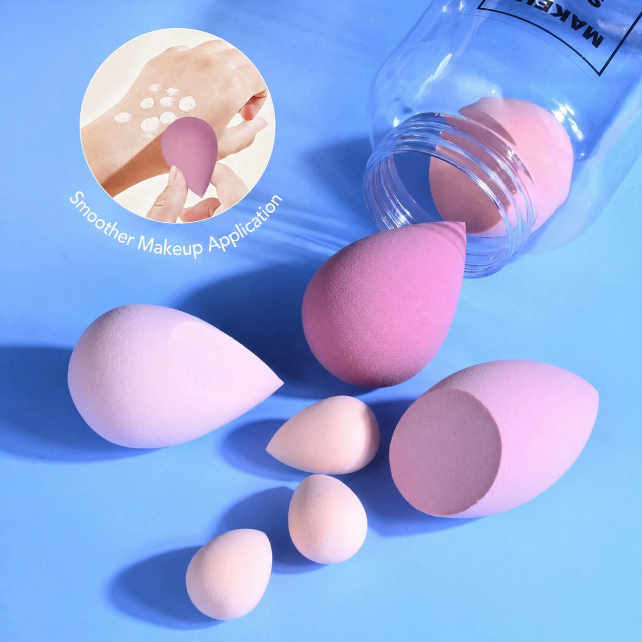 7-Piece Makeup Sponge Set 3