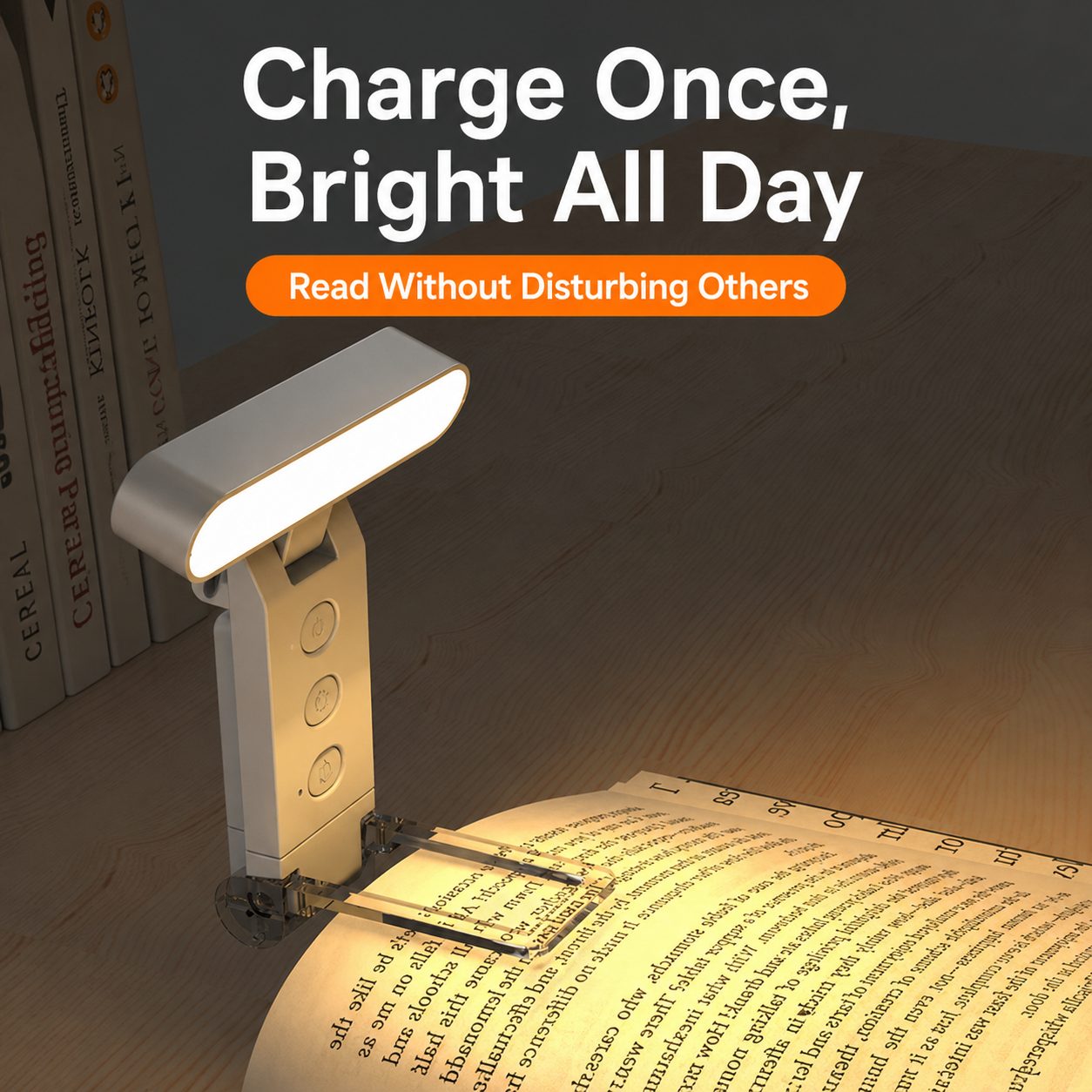LED Reading Book Clip Light 2