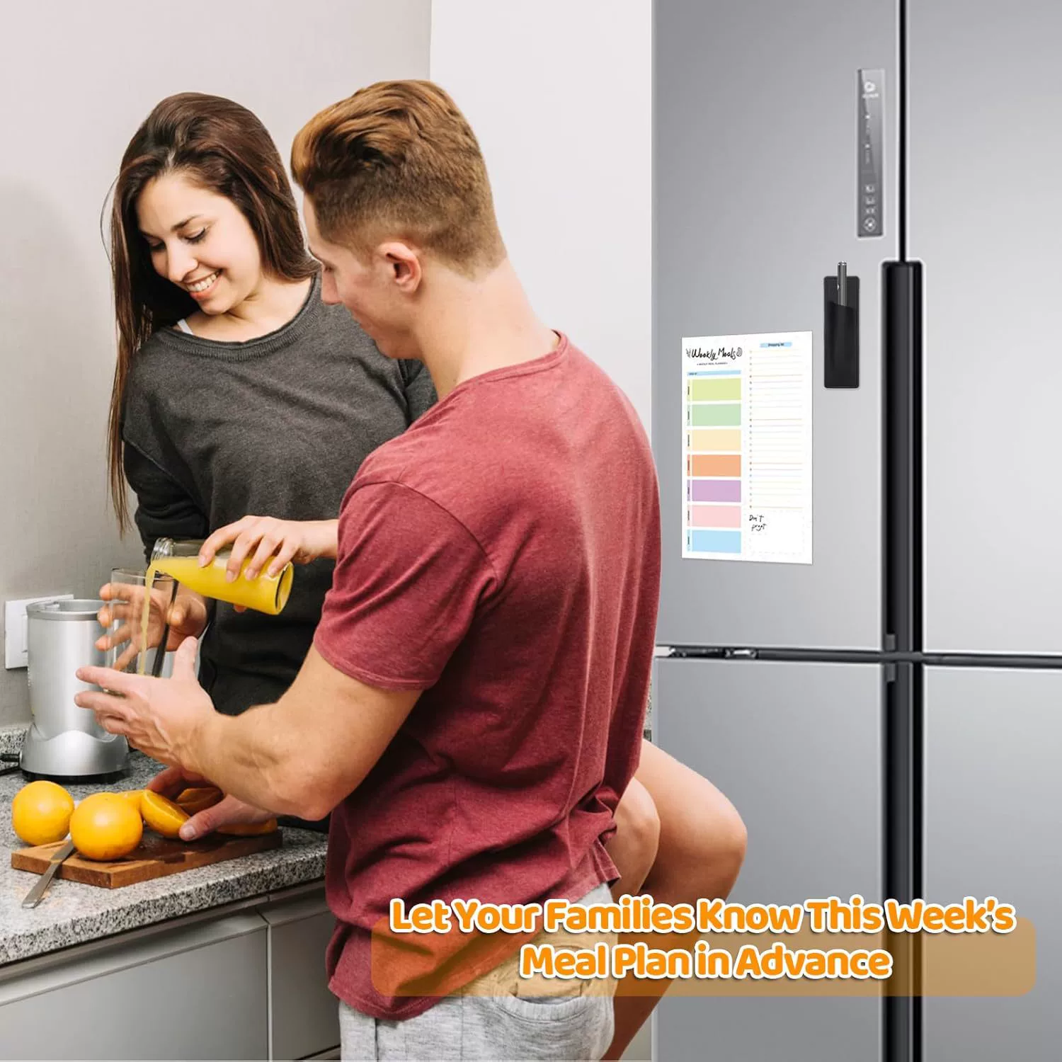 Magnetic Meal Planner Notepad 4