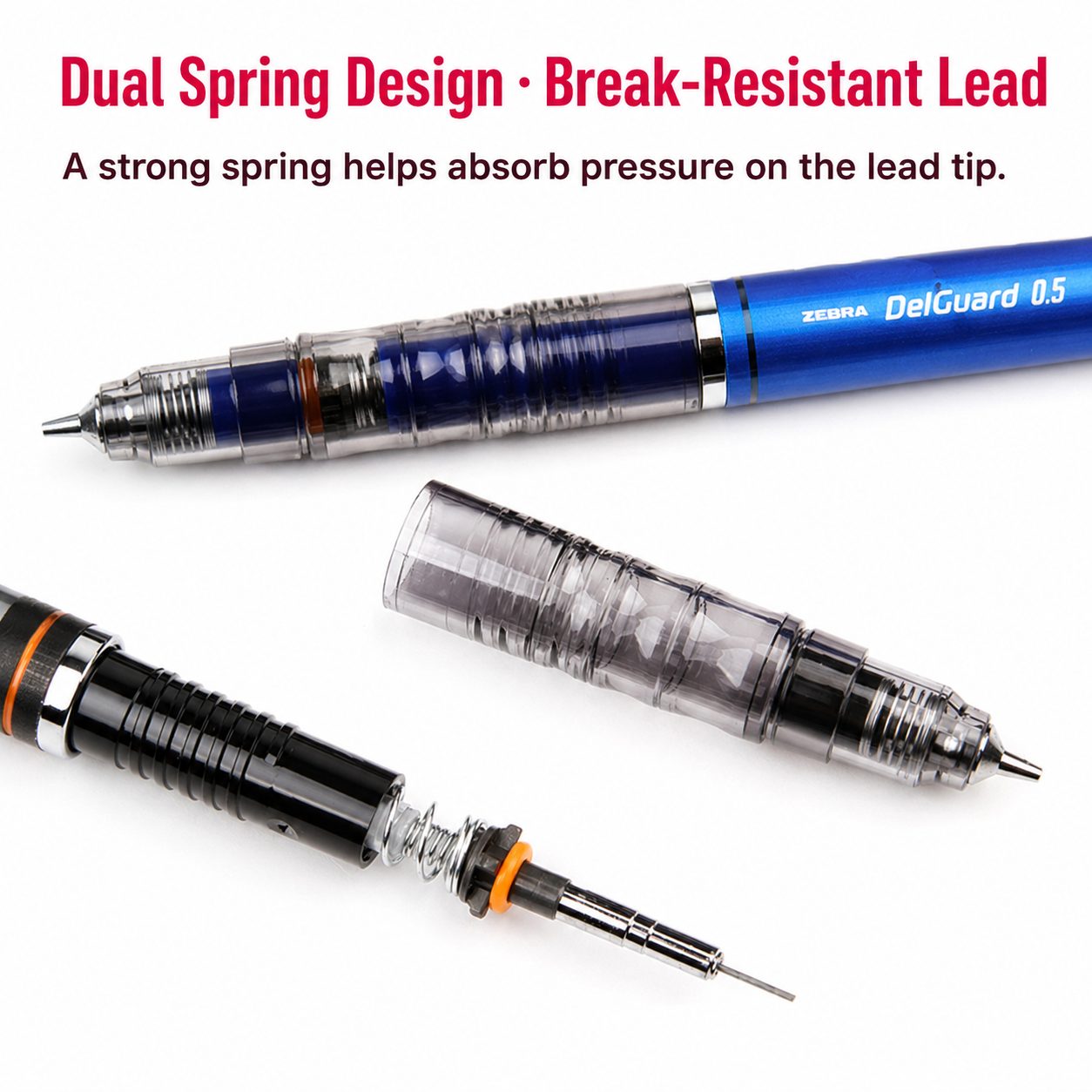 Zebra 0.5/0.7mm Mechanical Pencil Set 3