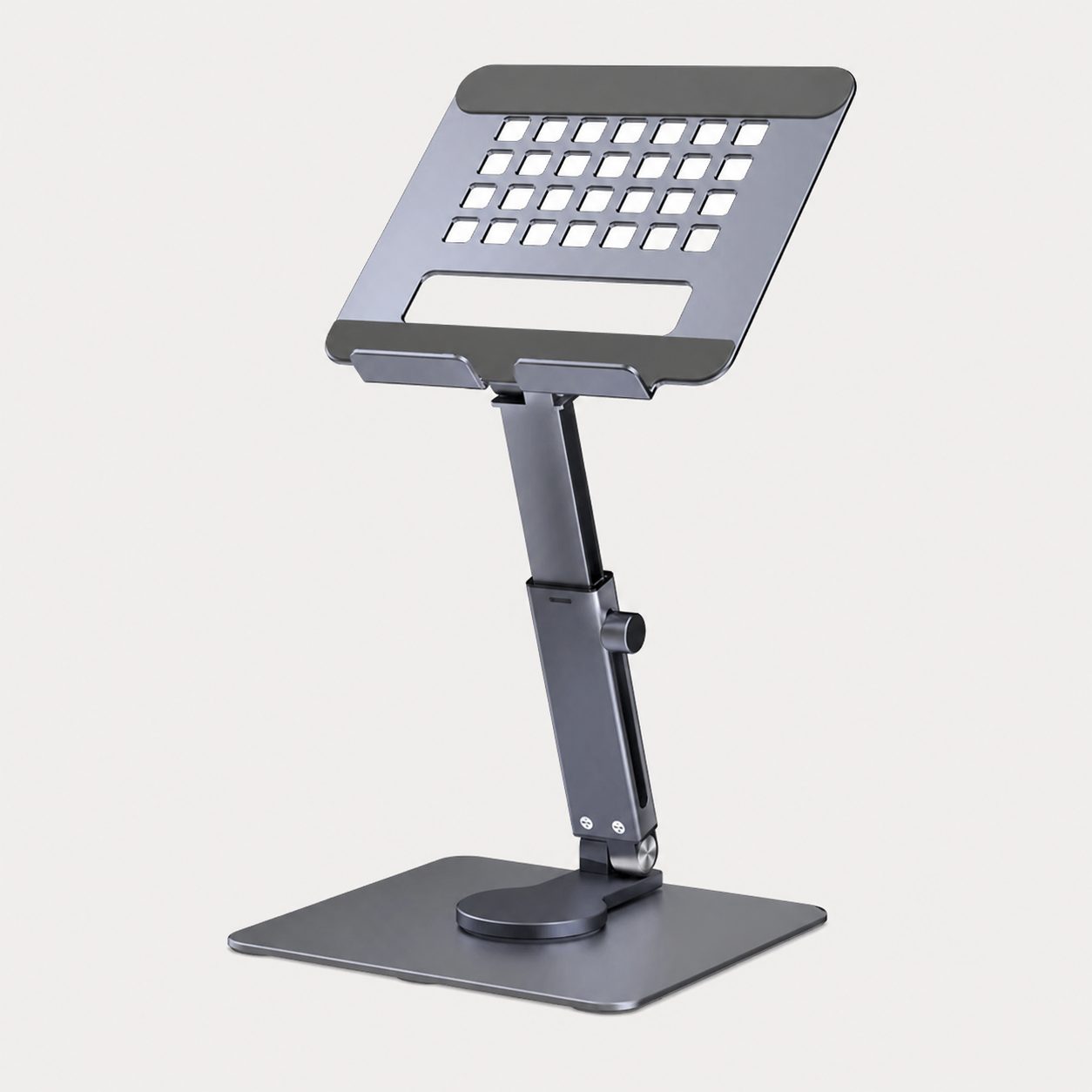 Rotating Foldable Aluminium Tablet Stand 2