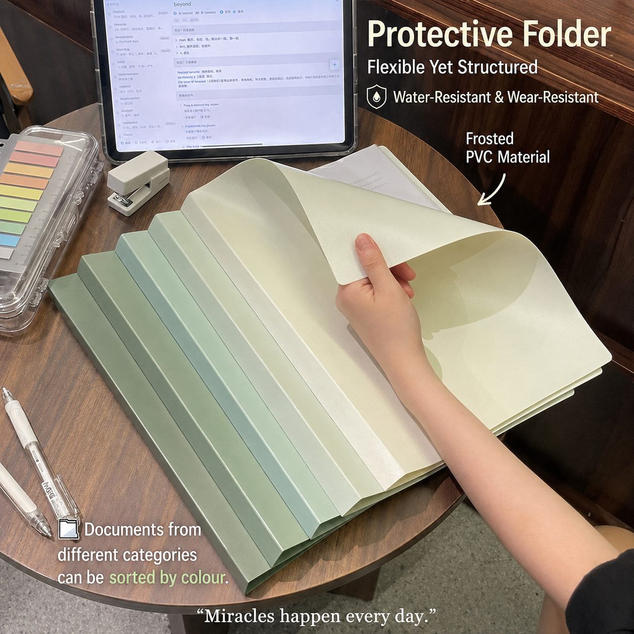 A4 Multi-Pocket Document File 2