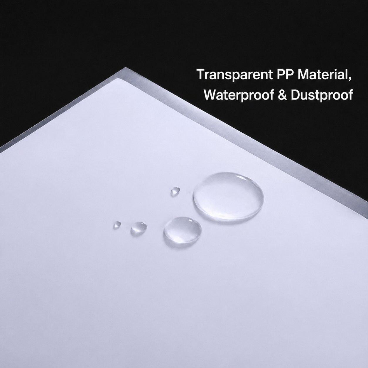 Clear A4 L-Shape File Folders 2