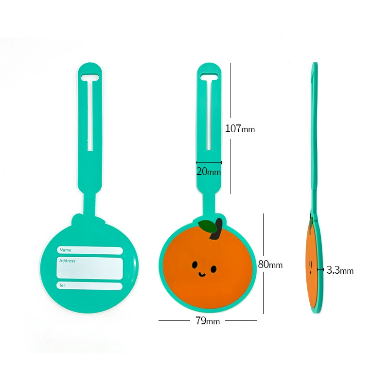 PVC Luggage Tags 3