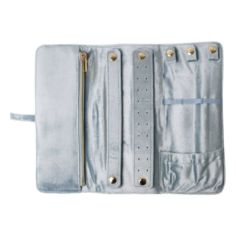 Minimalist Travel Jewellery Roll Organiser 6