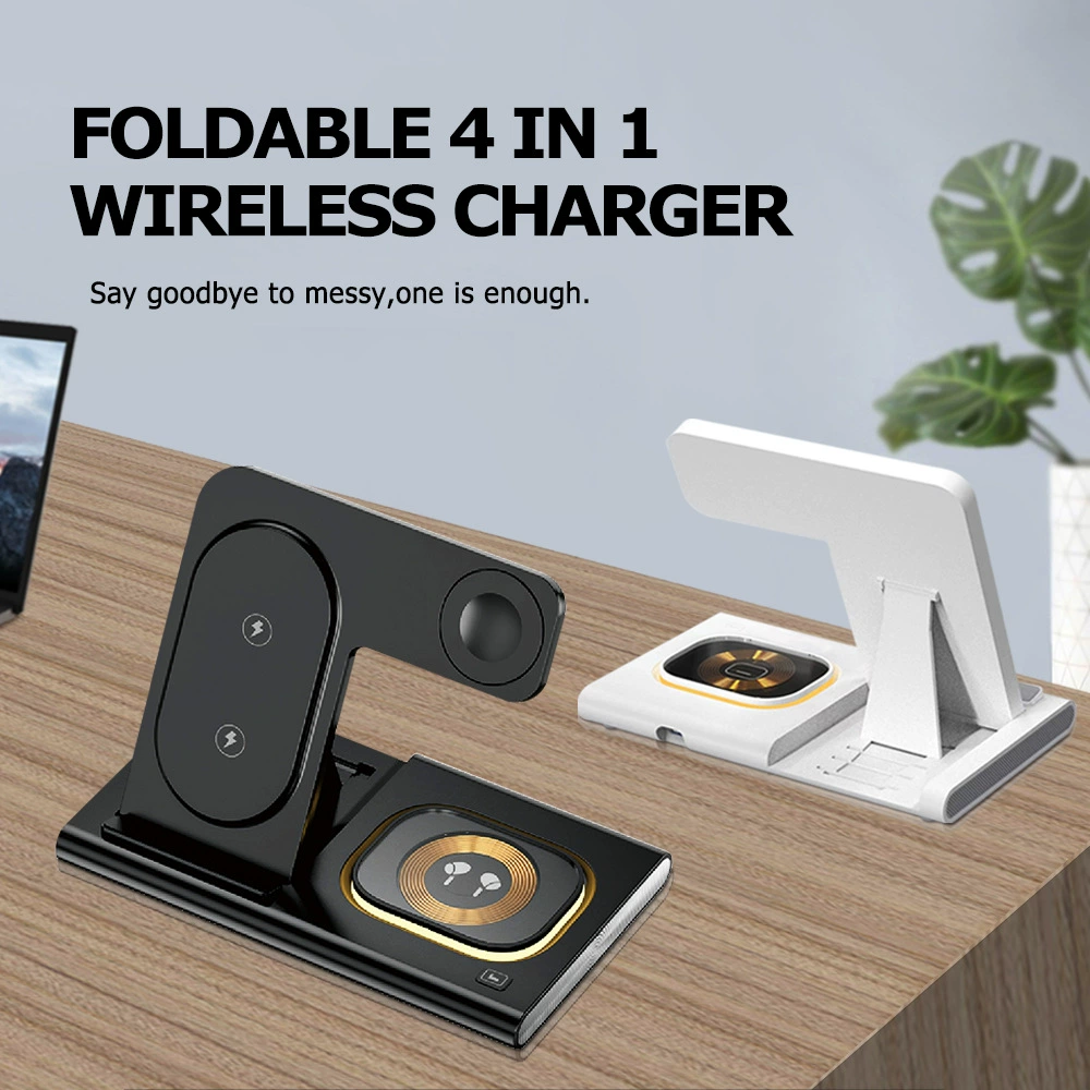 Foldable 4-in-1 Wireless Charging Stand 2