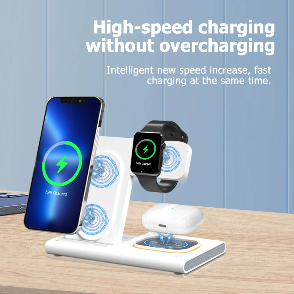 Foldable 4-in-1 Wireless Charging Stand 3