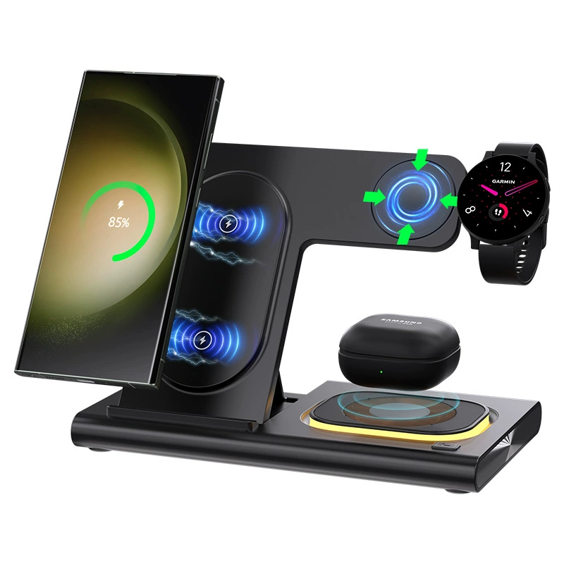 Foldable 4-in-1 Wireless Charging Stand 4