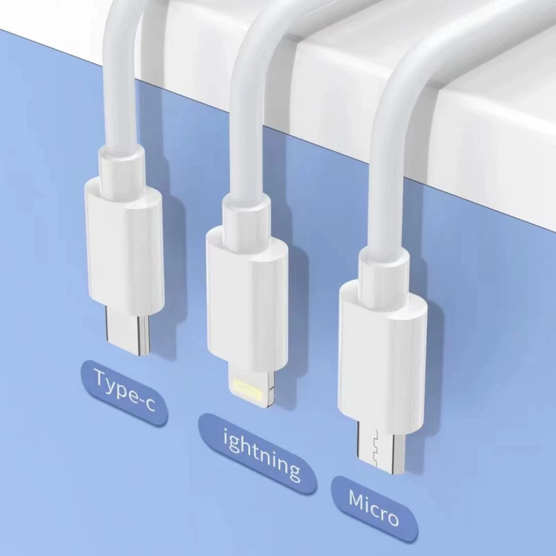 6A Fast Charging Cable – Connector Options 3