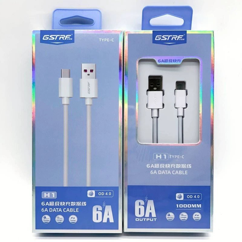 6A Fast Charging Cable – Connector Options 6