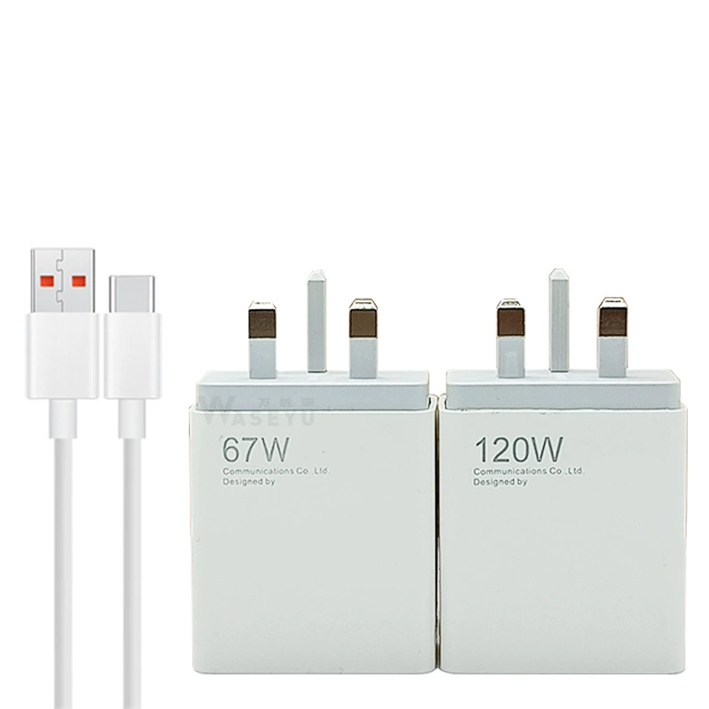 UK Plug Fast Charger Set – 67W / 120W Options 4
