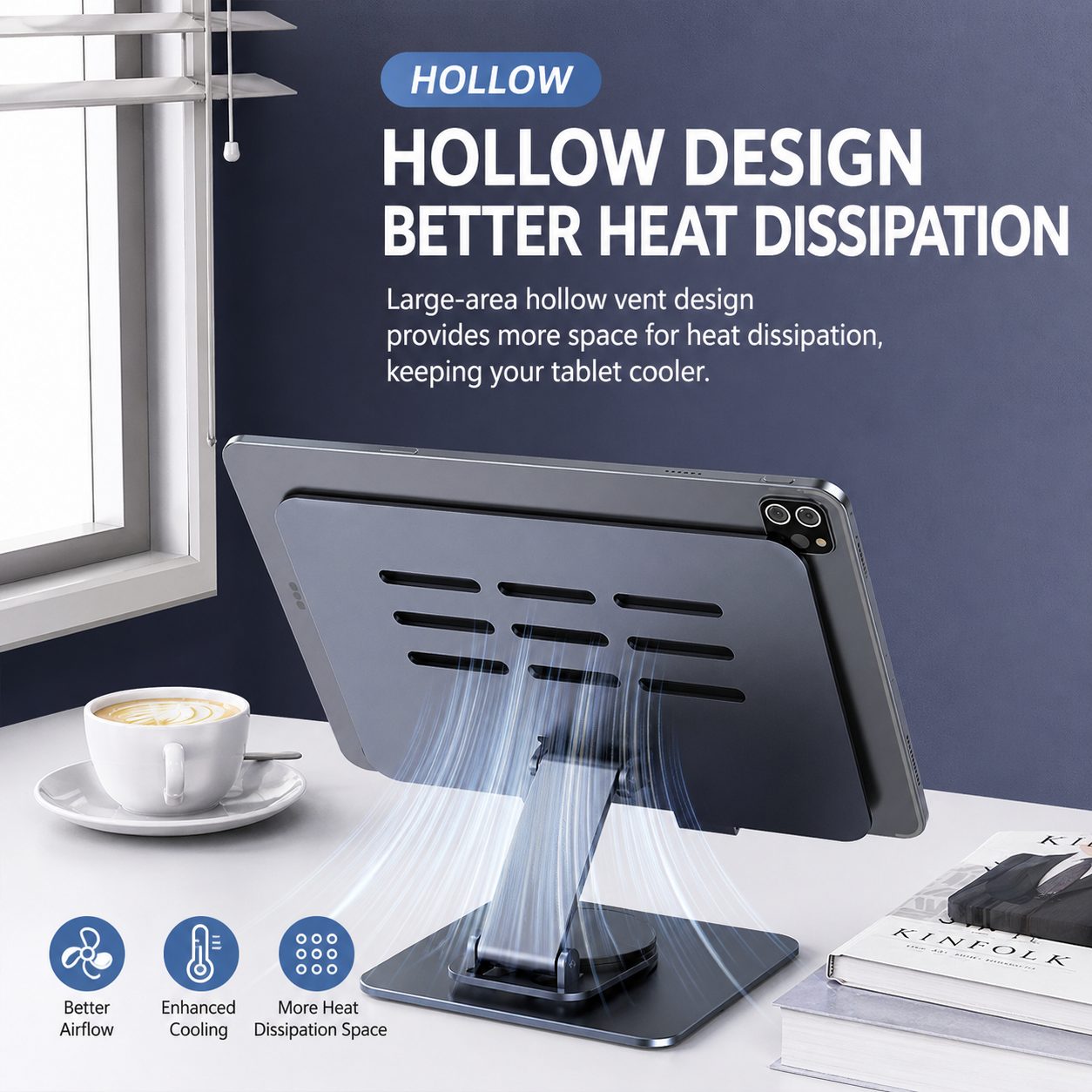 360° Desktop Phone & Tablet Stand 4