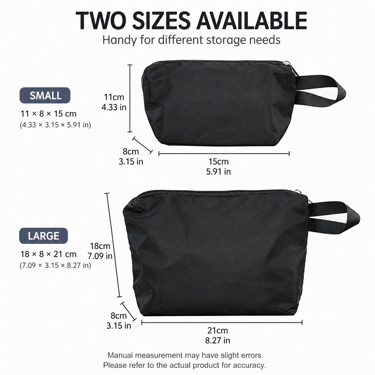Water-Resistant Cosmetic Storage Bag 4