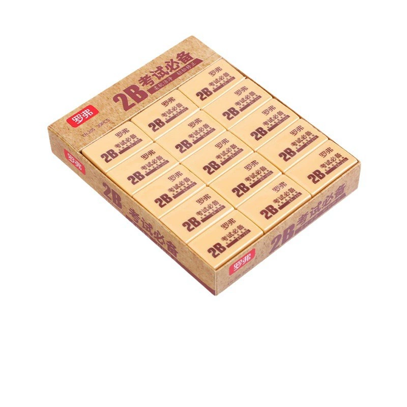 2B Drawing & Exam Erasers – 30 pcs Box 5