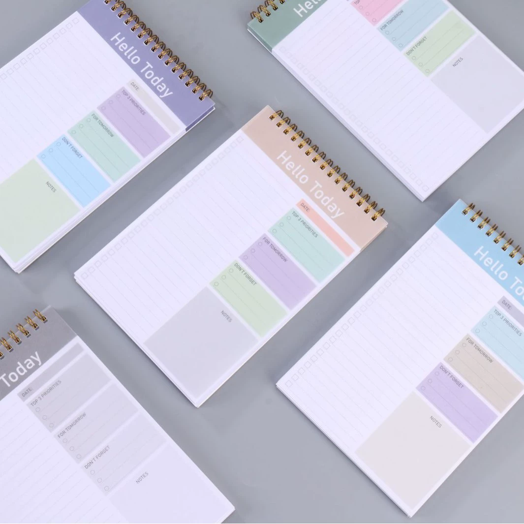 Undated Weekly Planner Notepad 2