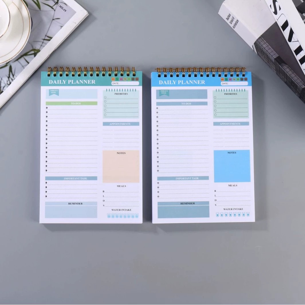 Undated Weekly Planner Notepad 5