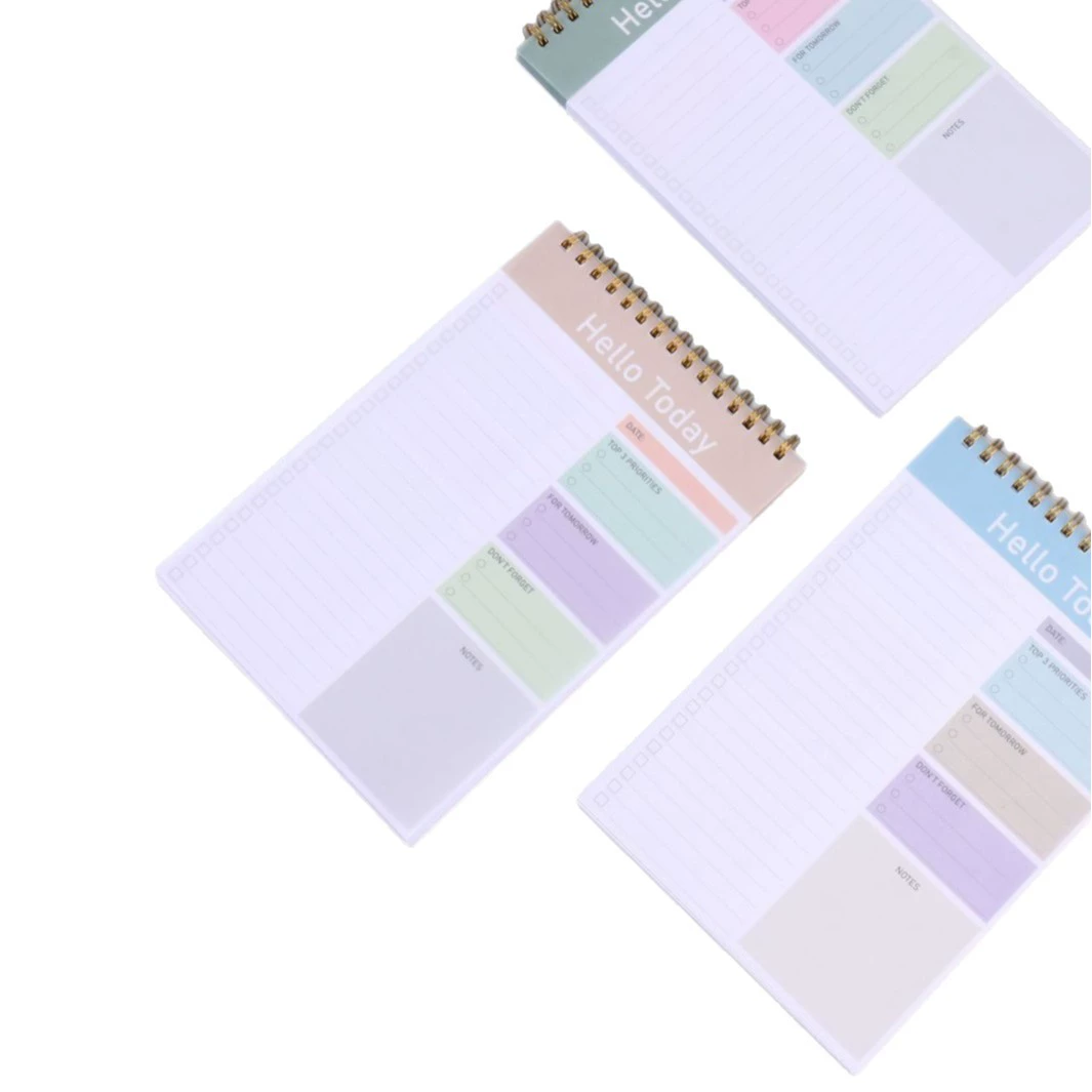 Undated Weekly Planner Notepad 6