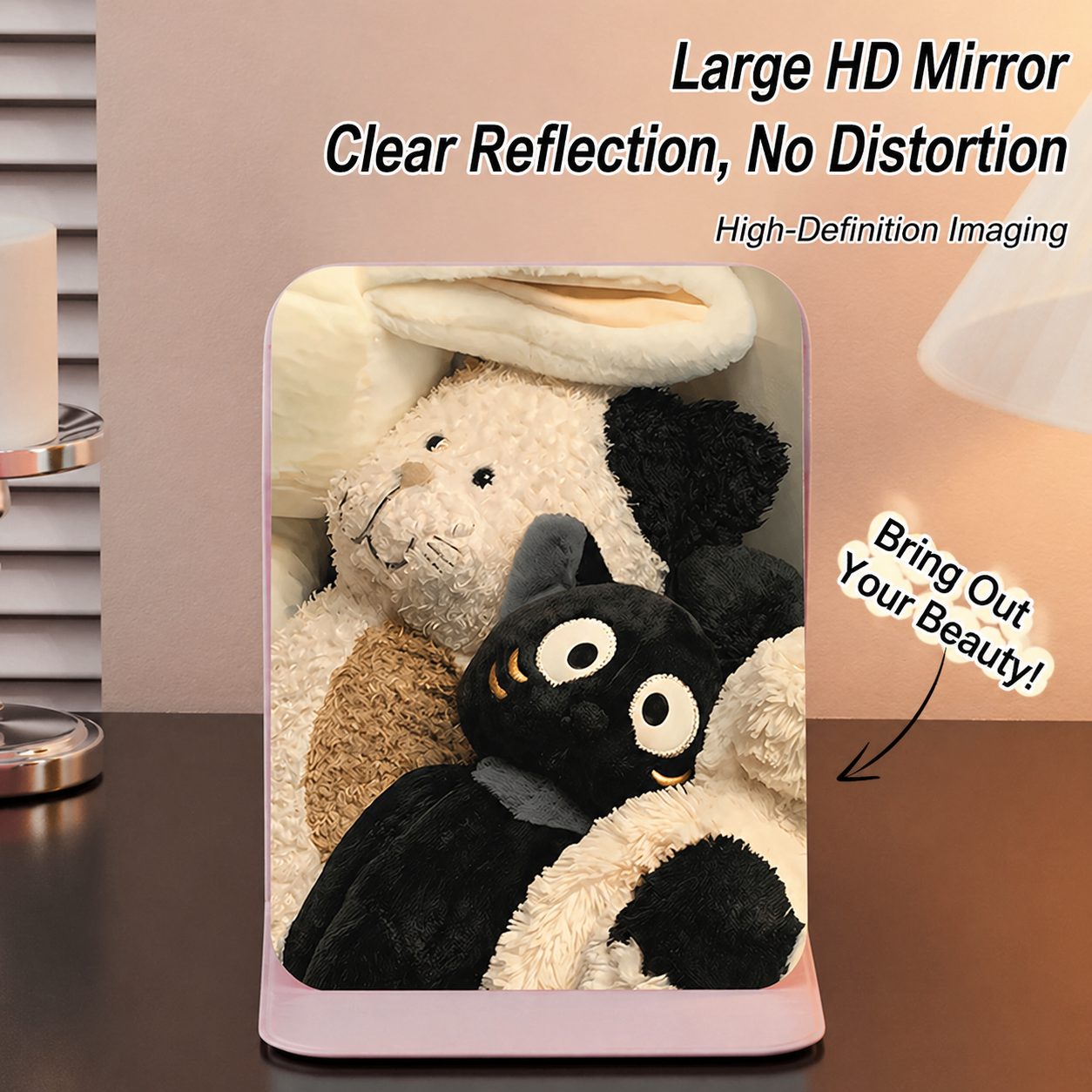 Foldable Compact Makeup Mirror 3