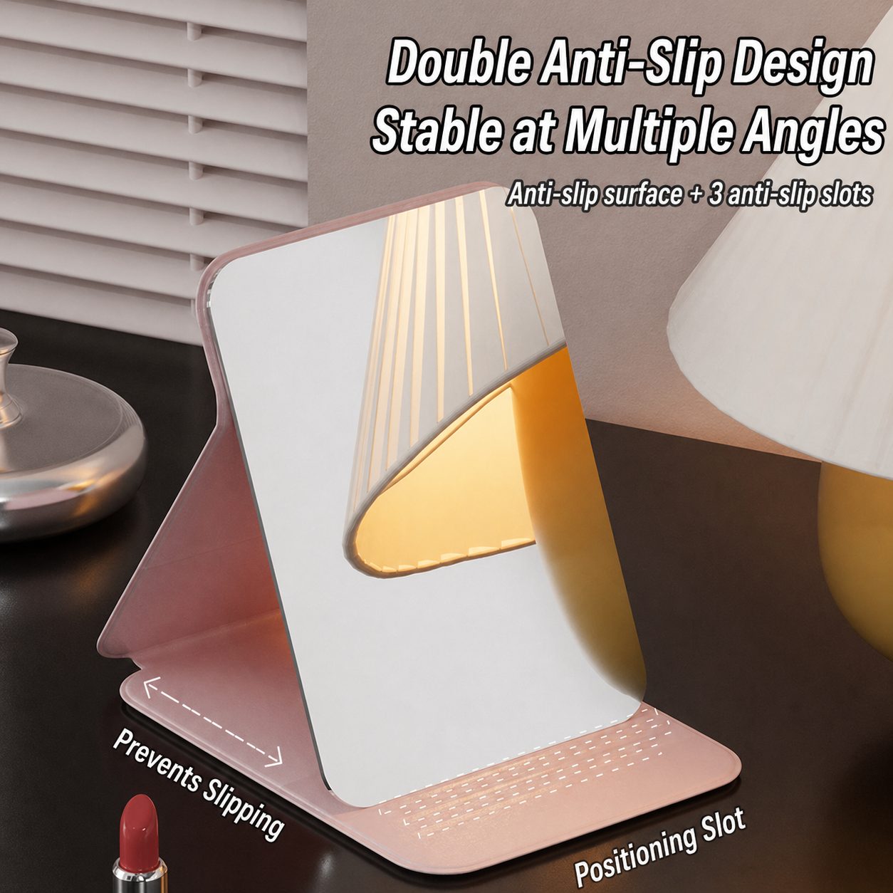 Foldable Compact Makeup Mirror 6