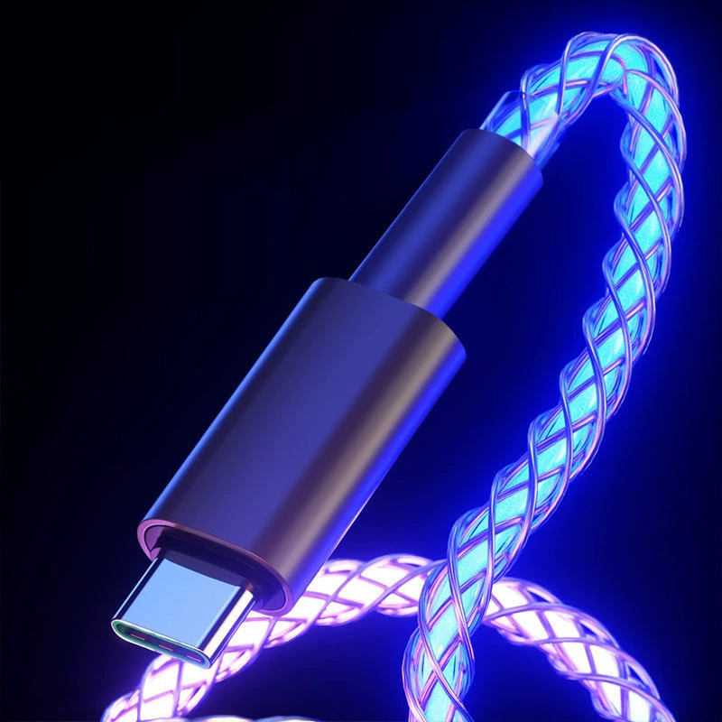 RGB Light-Up Fast Charging Cable – Connector Options 8