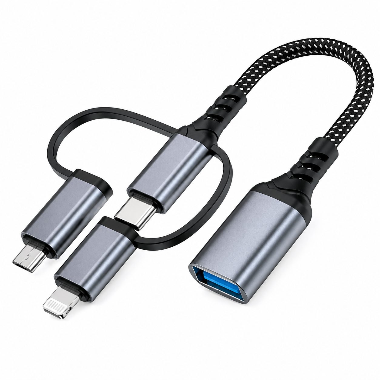 3-in-1 OTG USB Adapter Cable 3