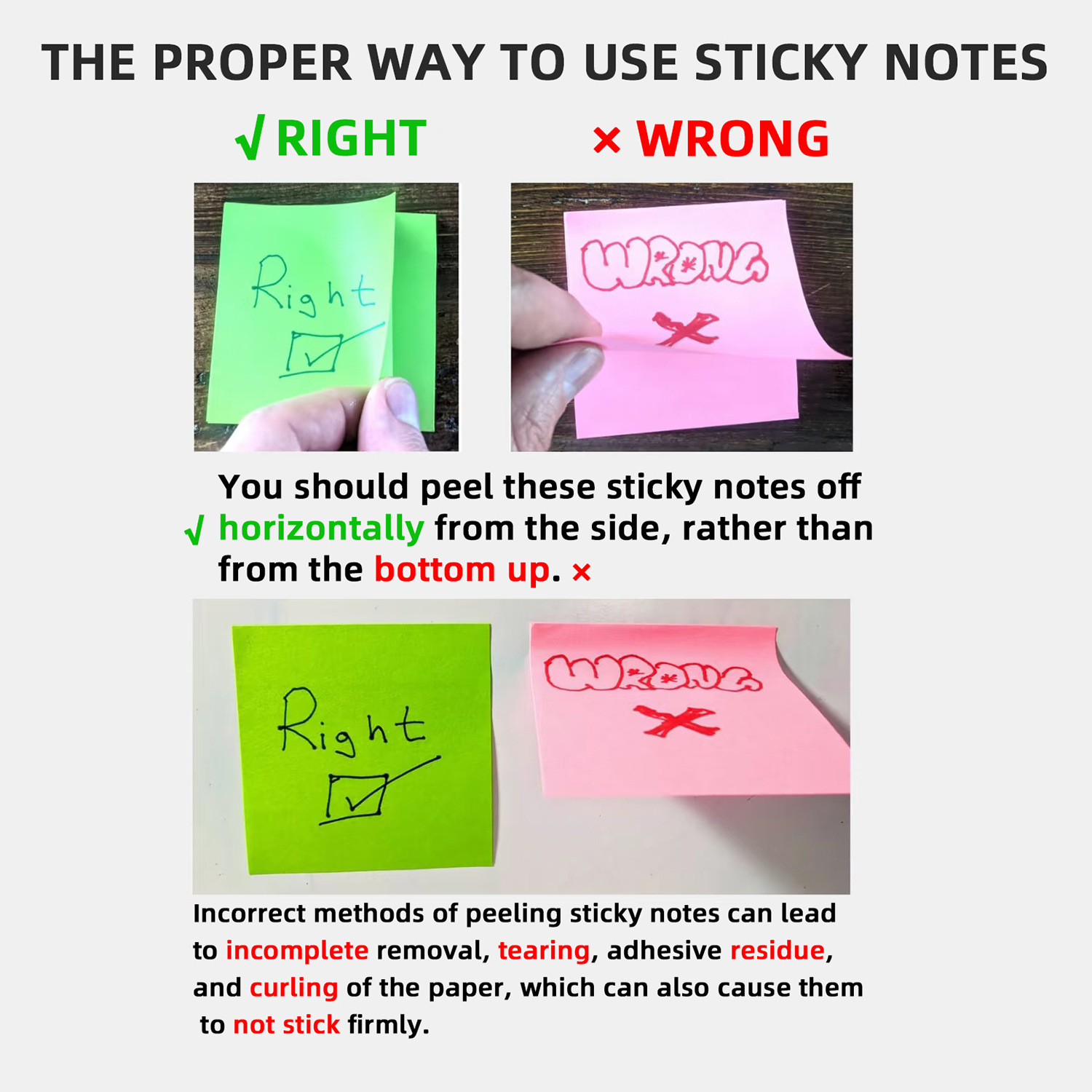 Mini Sticky Notes Pad Set – 50 Sheets 7