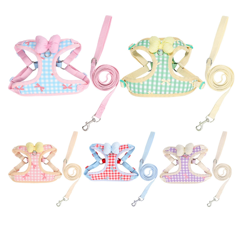 Soft Check Pet Harness Vest 3