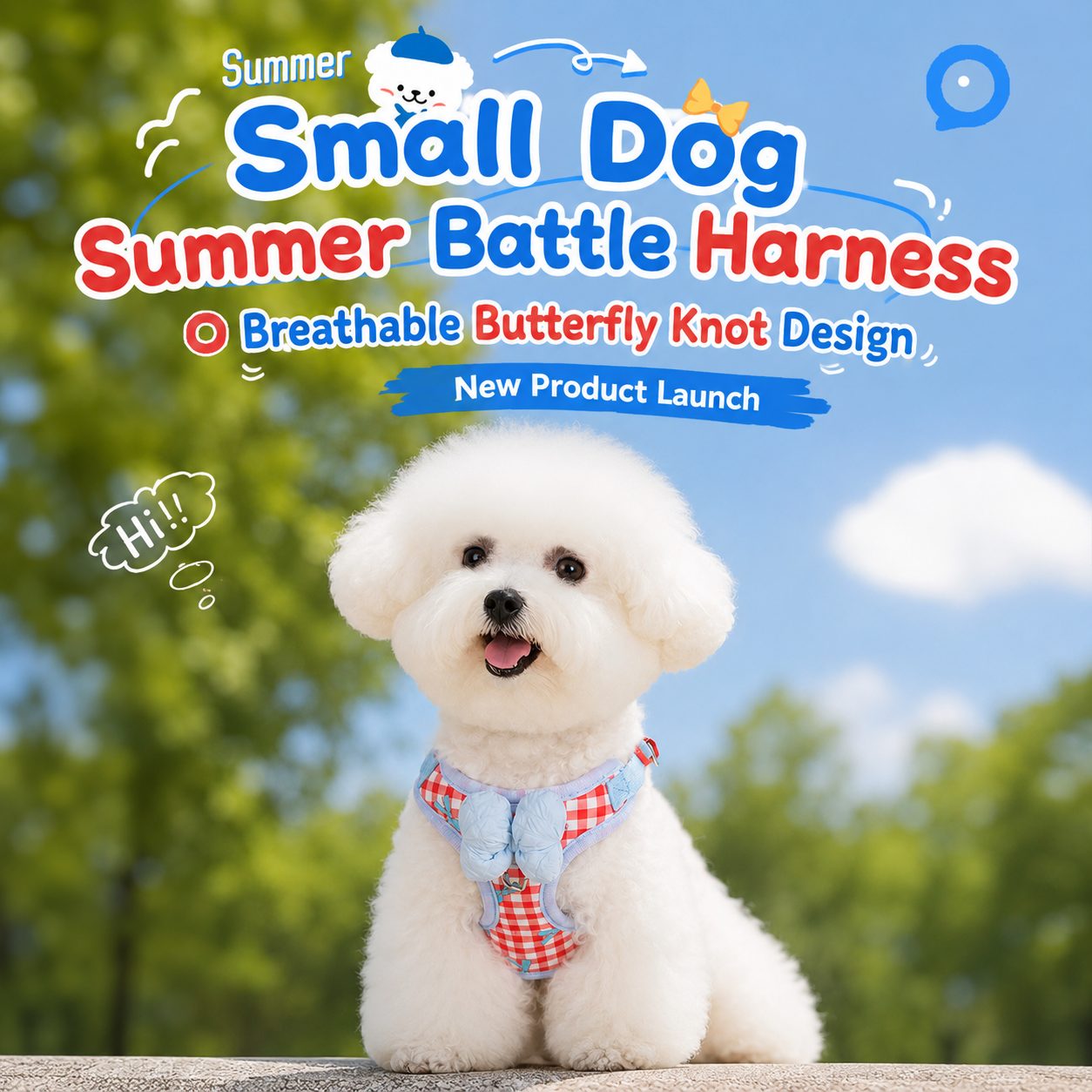 Soft Check Pet Harness Vest 7