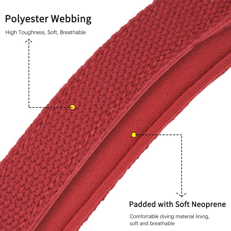 Adjustable Soft Webbing Dog Collar 7