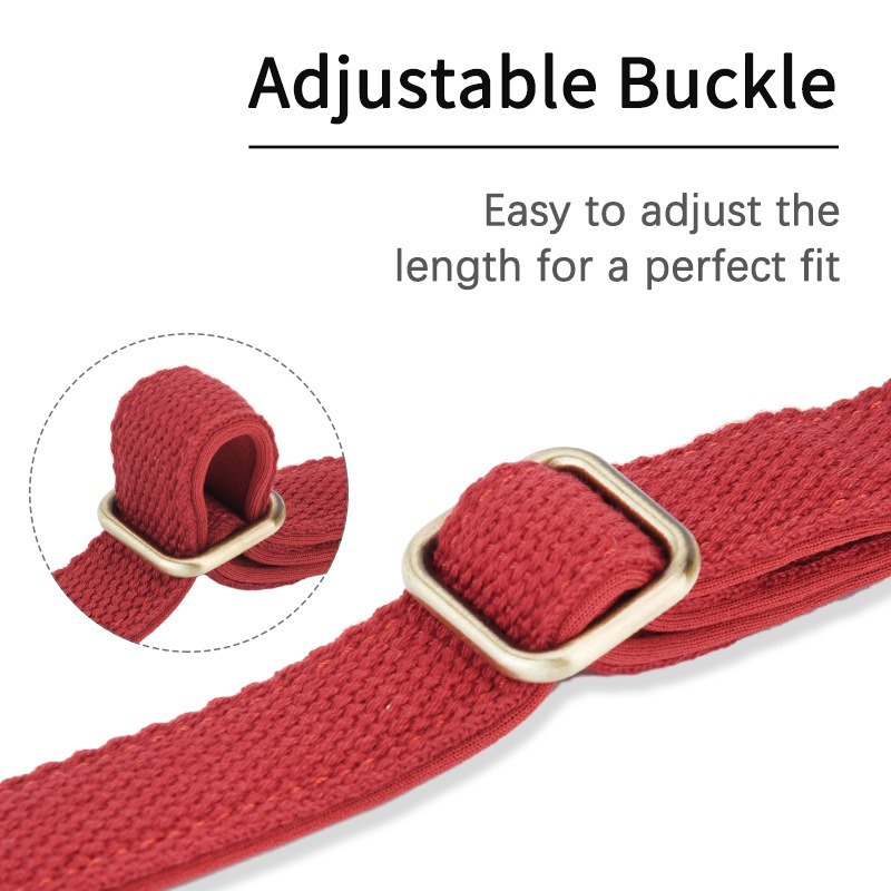 Adjustable Soft Webbing Dog Collar 8