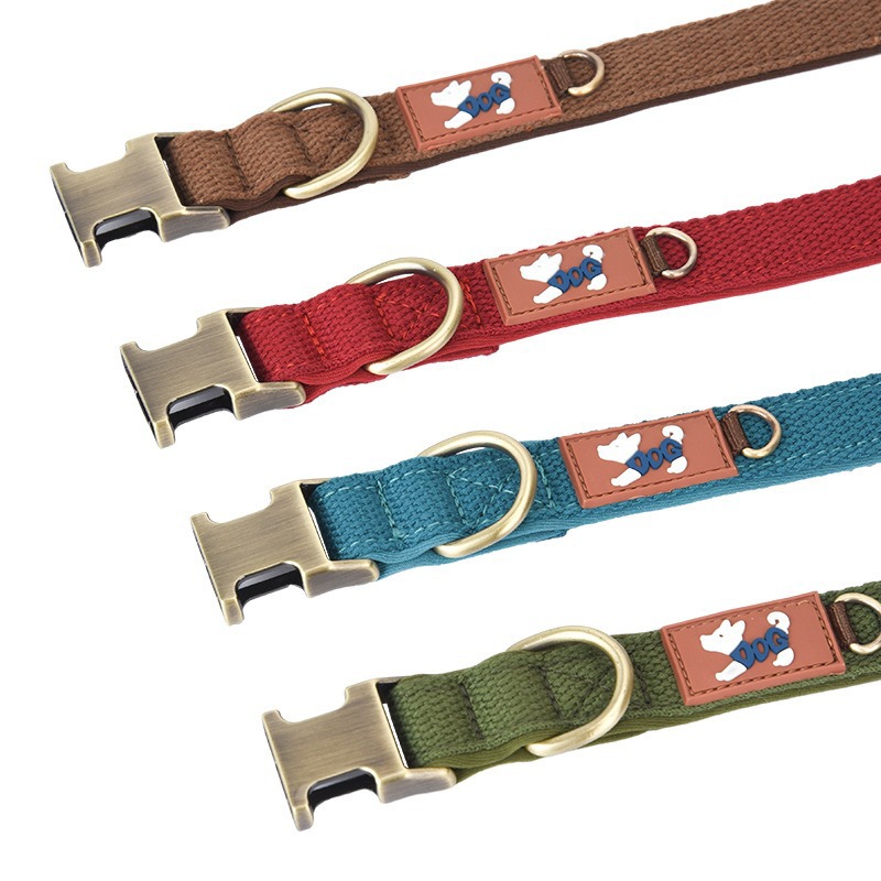 Adjustable Soft Webbing Dog Collar 5