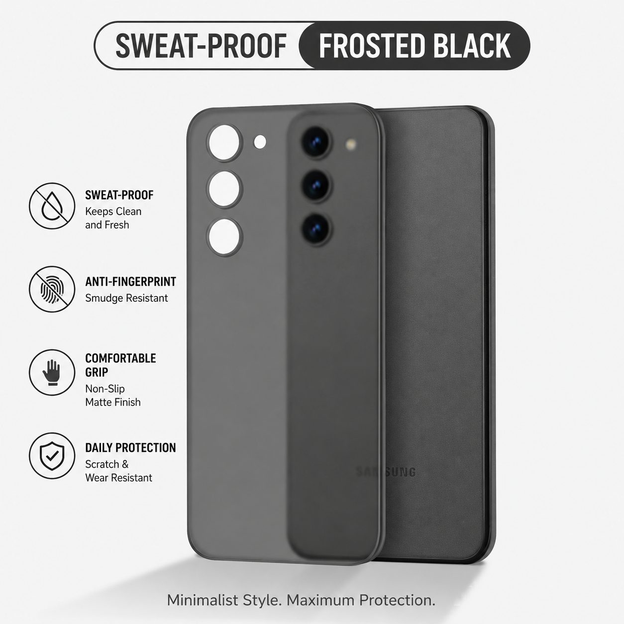 Ultra-Thin Case for Samsung Galaxy S24/S23/S22 Ultra 6